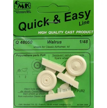 Plastikový model 1/48 Walrus - wheels (CLAS.AIRFRAMES)