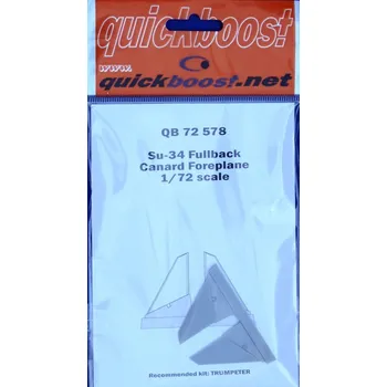 Plastikový model 1/72 Su-34 fullback canard foreplane (TRUMP)