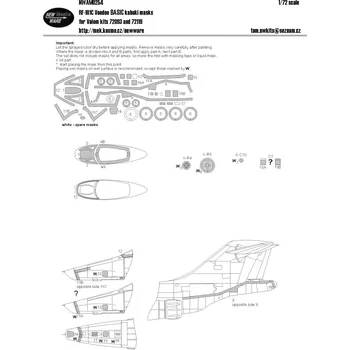 Plastikový model 1/72 Mask RF-101C Voodoo BASIC (VALOM 72093)