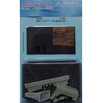 Plastikový model 1/48 Kfir C7 cockpit set (KIN)