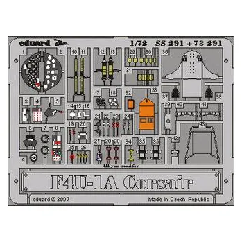 Kniha SET F4U-1A Corsair (TAM66775)