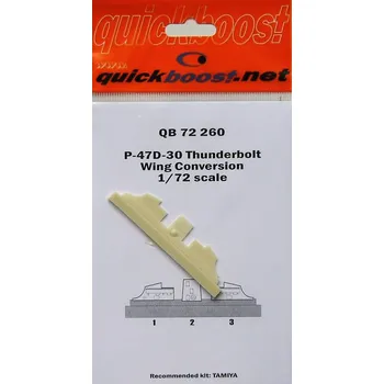 Plastikový model 1/72 P-47D-30 Thunderbolt wing conversion (TAM)