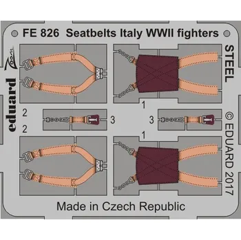 Plastikový model 1/48 Seatbelts Italy WWII fighters STEEL (zoom)