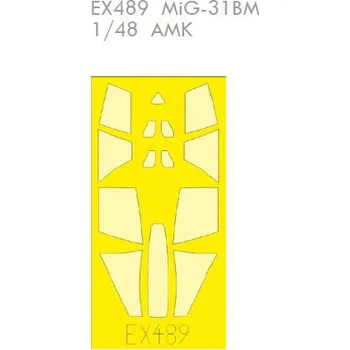 Plastikový model Mask 1/48 MiG-31BM (AMK)