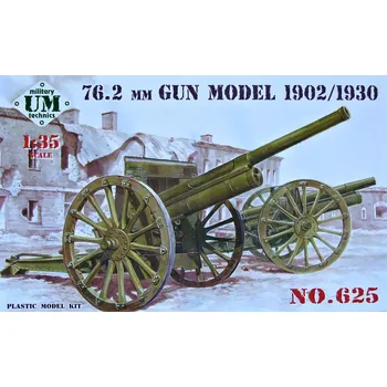 Plastikový model 1/35 76.2 mm Gun model 1902/1930