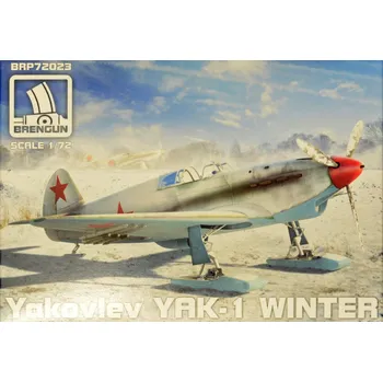 Plastikový model 1/72 Yakovlev Yak-1 winter (plastic kit)