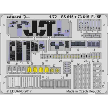 Plastikový model 1/72 F-15E (G.W.H.)