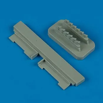 Plastikový model 1/72 P-51B/C Mustang exhaust (HAS)
