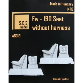 Plastikový model 1/48 Fw-190 seats without harness (2 pcs.)