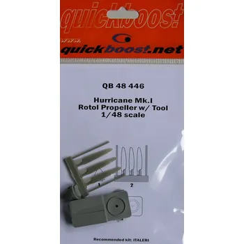 Plastikový model 1/48 Hurricane Mk.I rotol propeller w/tool (ITAL)