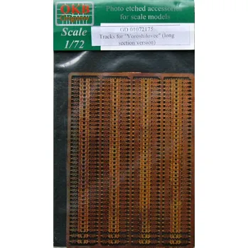 Plastikový model 1/72 Tracks for 'Voroshilovec' (long section ver.)