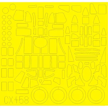 Plastikový model Mask 1/72 Halifax B Mk.III (REV)