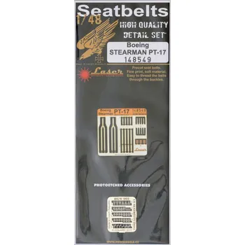Plastikový model 1/48 Seatbelts Boeing Stearman PT-17 (laser)