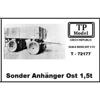 Plastikový model 1/72 Sonder Anhänger Ost 1,5t