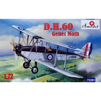 Plastikový model 1/72 D.H. 60 Genet Moth