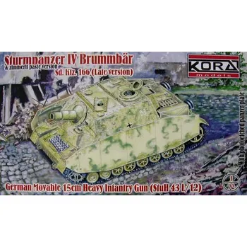 Plastikový model 1/72 Sturm.SdKfz166 Late IV