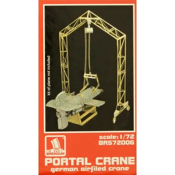 Plastikový model 1/72 German airfield portal crane (full kit)