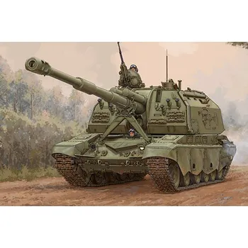 Plastikový model Trumpeter 1/35 2S19-M2 Self-propelled Howitzer