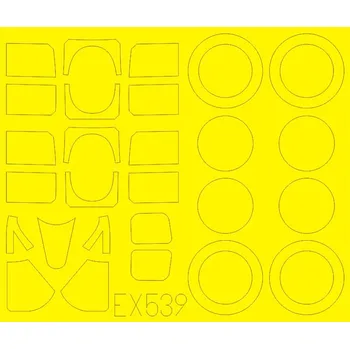 Plastikový model Mask 1/48 F6F-5/5N (EDU)