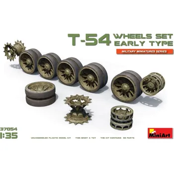 Plastikový model 1/35 T-54 (Early) wheels set