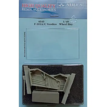 Plastikový model 1/48 F-101A/C Voodoo wheel bay (KITTYH)