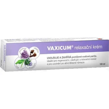 Lék na bolest, zánět a horečku Recenze Vaxicum Relaxační krém
