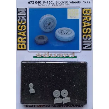 Plastikový model BRASSIN 1/72 F-16CJ Block 50 wheels (TAM)