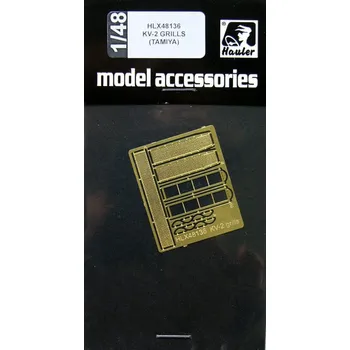 Plastikový model 1/48 KV-2 grills (TAM)