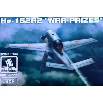 Plastikový model 1/144 He-162A2 'War Prizes' (plastic kit)