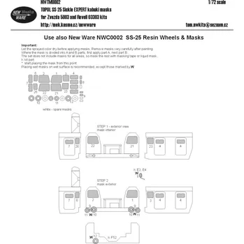 Plastikový model 1/72 Mask TOPOL SS-25 Sickle EXPERT (ZVE/REV)