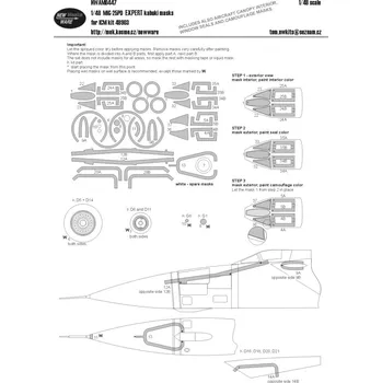 Plastikový model 1/48 Mask MiG-25PD EXPERT (ICM 48903)