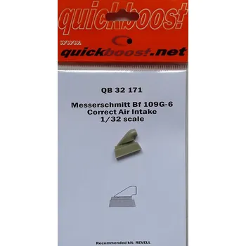 Plastikový model 1/32 Bf 109G-6 correct air intake (REV)