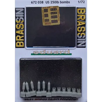Plastikový model BRASSIN 1/72 US 250lb bombs