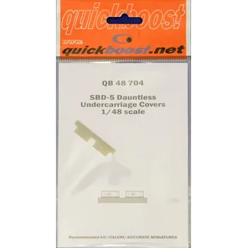 Plastikový model 1/48 SBD-5 Dauntless undercarriage covers (ITAL)