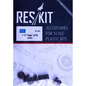 Plastikový model 1/72 M.D. F-15 (A/B) 'Eagle' wheels set (REV,MONO)