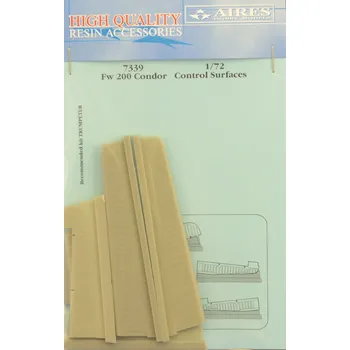 Plastikový model 1/72 Fw 200 Condor control surfaces (TRUMP)