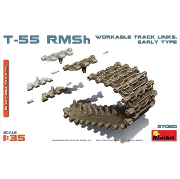 Plastikový model 1/35 T-55 RMSh Workable Track Links (early)