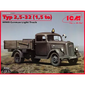 Plastikový model 1/35 Typ 2,5-32 (1,5t) German WWII Light Truck