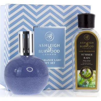 Aroma lampa Ashleigh & Burwood Blue Speckle s vůní Summer Rain