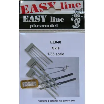 Plastikový model 1/35 Skis (2 pcs.) EASY LINE