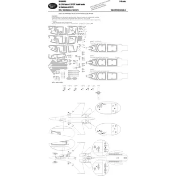 Plastikový model 1/48 Mask Su-27UB Flanker C EXPERT (HOBBYB 81713)