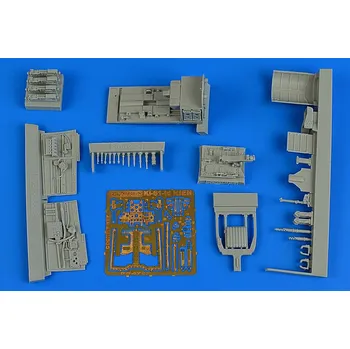 Plastikový model Aires 1/48 Ki-61 Id cockpit set