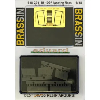 Plastikový model BRASSIN 1/48 Bf 109F landing flaps (EDU)