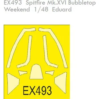 Plastikový model Mask 1/48 Spitfire Mk.XVI Bubbletop (EDU Weekend)