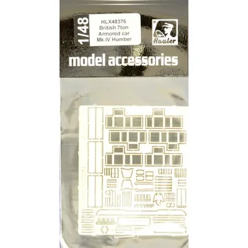 Plastikový model 1/48 British 7ton Armored car Mk.IV Humber (TAM)