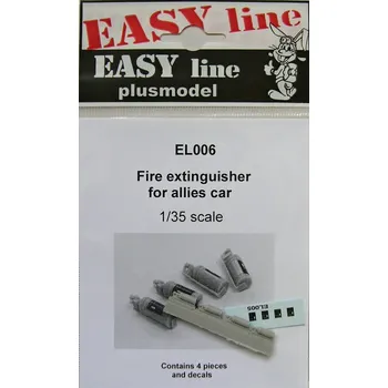 Plastikový model 1/35 Fire Extinguisher Allies (4 pcs.) EASY LINE