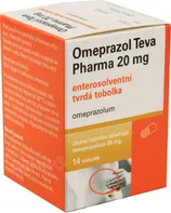 OmeprazoLl Teva Pharma 20 mg 14 tob.