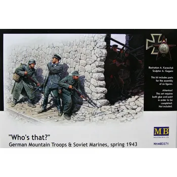 Plastikový model 1/35 German Troops & Soviet Marines (spring 1943)