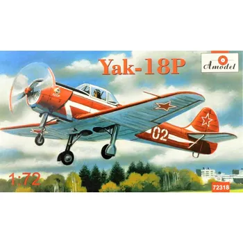 Plastikový model 1/72 Yak-18P (2x camo versions)