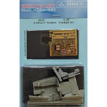 Plastikový model 1/48 F-101A/C Voodoo cockpit set (KITTYH)